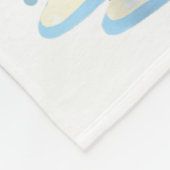 Funny F-caw-f Christmas Chicken Xmas Lights Santa Fleecedecke (Ecke)