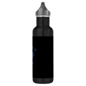 Funny F-Caw-F Crow Edelstahlflasche (Rechts)