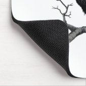 Funny F-Caw-F Gothic Crow Humor Essential Mousepad (Ecke)