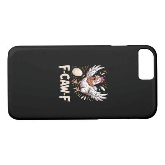 Funny F Caw F Hen Creative Casual Style Case-Mate iPhone Hülle (Rückseite (Horizontal))