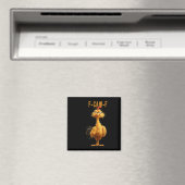 Funny F-caw-f Hühnchen, Fcawf Hühnchen Magnet (In Situ (Geschirrspüler))