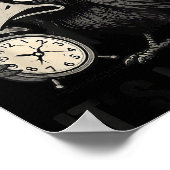 Funny F-caw-f Its Monday Black Bird Women Men Poster (Ecke)