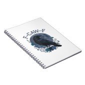 Funny F-Caw-F Raven Bird F-Caw-F Crow Classic Notizblock (Rechte Seite)