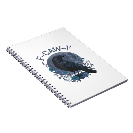 Funny F-Caw-F Raven Bird F-Caw-F Crow Classic Notizblock (Rechte Seite)
