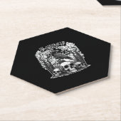 Funny F Caw F Raven Halloween Untersetzer (angewinkelt)