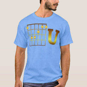 Funny F Chord U Gitarrist Spieler Gift Guitar Lov T-Shirt