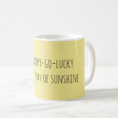 Funny F*cking Ray of Sunshine Quote Kaffeetasse (VorderseiteRechts)
