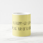 Funny F*cking Ray of Sunshine Quote Kaffeetasse (Mittel)