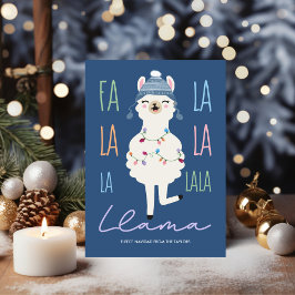 Funny Fa La Llama Fleece Navidad Weihnachten