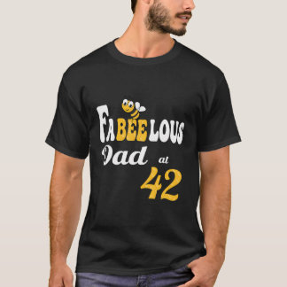 Funny Fabulous Fabelous Vater Bee Honeycomb Daddy  T-Shirt
