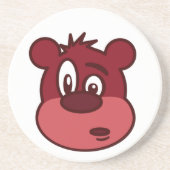 FUNNY FACE BEAR GETRÄNKEUNTERSETZER (Vorne)