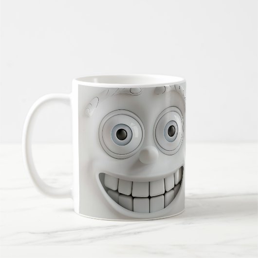 Funny Face Coffee Tasse (Links)