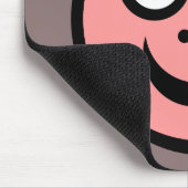 Funny Face (color me) - Pink Mousepad (Ecke)