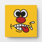 Funny Face Custom Plaques Fotoplatte (Vorderseite)
