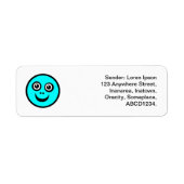 Funny Face - Cyan Blue (Vorne)