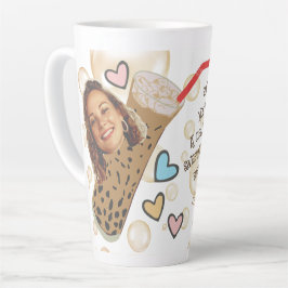 Funny Face | Du bist mein Boba-Foto Milchtasse