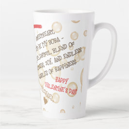 Funny Face | Du bist mein Boba-Foto Milchtasse