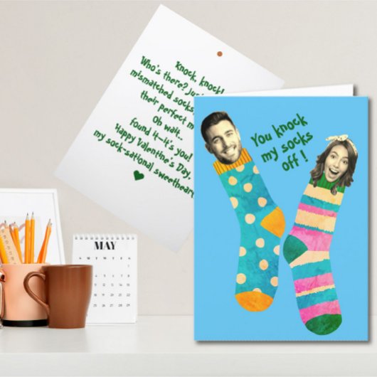 Funny Face | Eine erstaunliche Grußkarte Dankeskarte