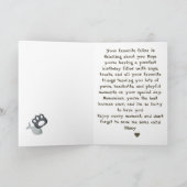 Funny Face | Erstaunliche Grußkarte von Ihrer Katz Dankeskarte (Innenseite)