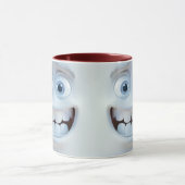 Funny Face Expression Keramik Coffee Tasse ☕ (Zentrum)