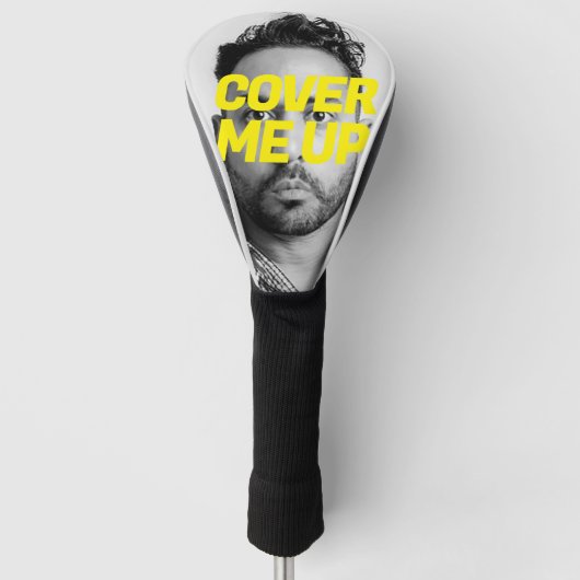 Funny Face Foto Golf Headcover (Vorderseite)