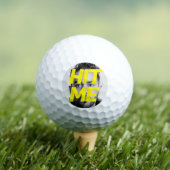 Funny Face Foto Golfball (Insitu T-Shirt)
