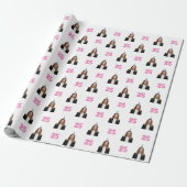 Funny Face Gift Wrap for Women Geschenkpapier (Ungerollt)