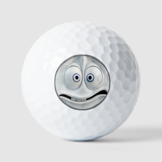 Funny Face Golf Balls Golfball (Vorderseite)