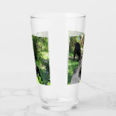 Funny Face Gorilla Tumbler / Shaker Glass (Links)