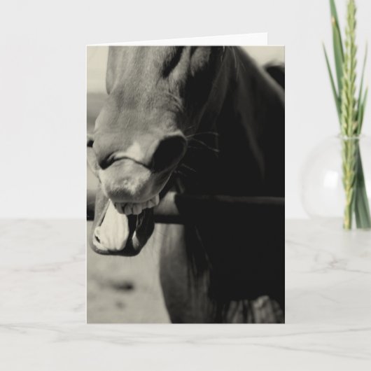 Funny Face Karte (Vorderseite)