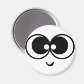 Funny Face Magnet (Vorderseite/Rückseite)