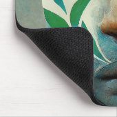 Funny Face Mask Mousepad (Ecke)