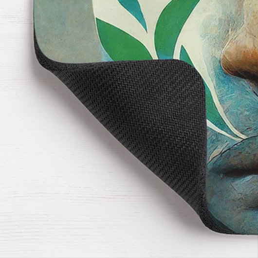 Funny Face Mask Mousepad (Ecke)