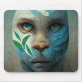 Funny Face Mask Mousepad (Vorne)