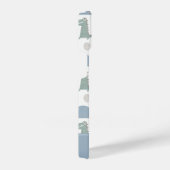 Funny Face Niedlich Doodle Tiermuster iPhone Hülle (Rechte Seite)