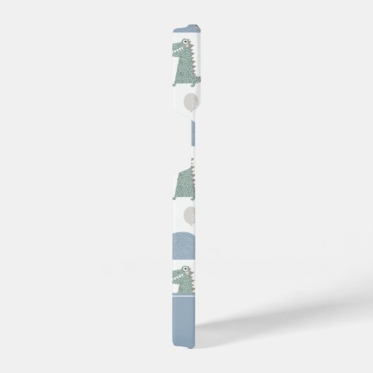 Funny Face Niedlich Doodle Tiermuster iPhone Hülle (Rechte Seite)