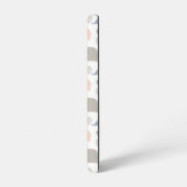 Funny Face Niedlich Doodle Tiermuster Samsung Galaxy Hülle (Linke Seite)