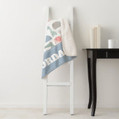 Funny Face Niedlich Doodle Tiermuster Sherpadecke (Beispiel)