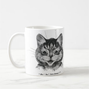 Funny Face of Cat (2), Louis Wain Kaffeetasse