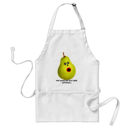 Funny Face Pear Schürze (Vorne)