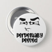 Funny Face Peved Button (Vorne & Hinten)