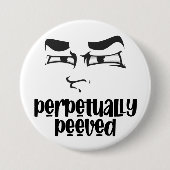 Funny Face Peved Button (Vorderseite)