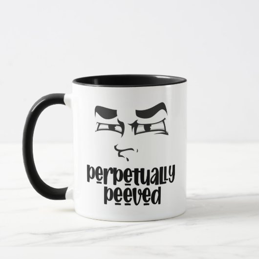Funny Face Peved Tasse (Links)