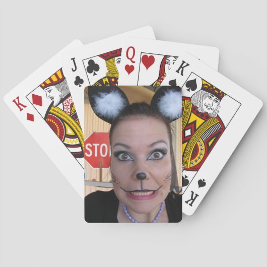 Funny Face Playing Cards! Spielkarten (Rückseite)