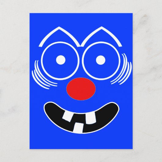 Funny Face Postkarte (Vorderseite)