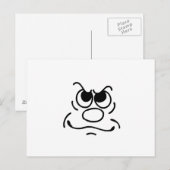 Funny Face Postkarte (Vorne/Hinten)
