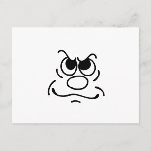 Funny Face Postkarte