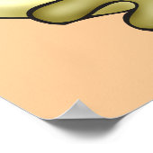 Funny Face Sea Animal Poster (Ecke)