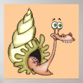 Funny Face Sea Animal Poster (Vorne)