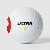 Funny Face Spaß Golf Balls Golfball (Logo)